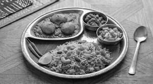 Bengali Fried Rice & Alu Dam Combo