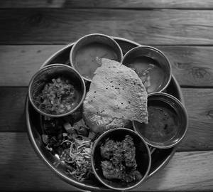 Pork With Bamboo Shoot Thali