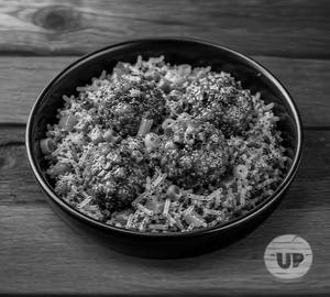 Veg Manchurian Steamed Fried Rice