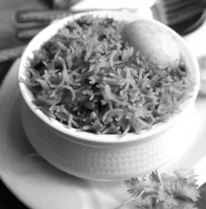 Mini Egg Biryani                             