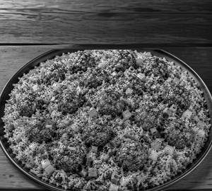 Veg Manchurian Singapuri Fried Rice