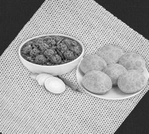Puri 6Pices With Tasty Soybean Sabji
