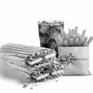 Star Spicy Paneer Wrap Meal