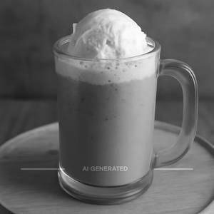 Cold Coffee With Ice Cream