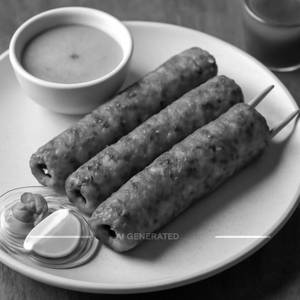 Chicken Schezwan Seekh Kebab
