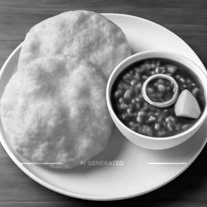 Chole Bhature [2 bhature]