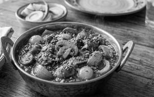 Brother's Special Mushroom Do Pyaza