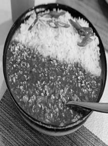 Chicken Krapo With Stick Rice