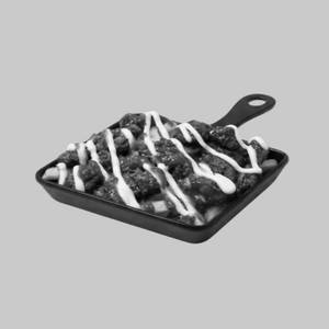 Schezwan Chicken Loaded Fries