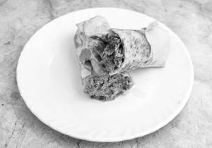 Mutton Galawat Paratha Roll