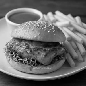 Peri peri chicken sandwich