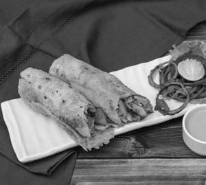 Veg Chicken Tikka Roll