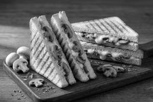 Creamy Paneer Grilled Sandwich