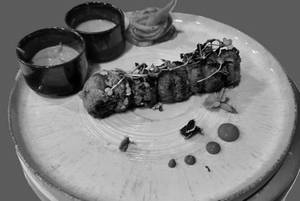 Chargrilled Achari Mushrooms
