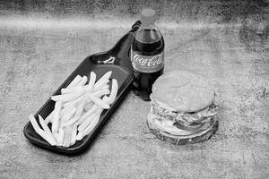 Egg Snakker Burger Meal