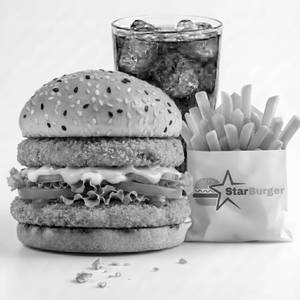 Veg Twin Burger Meal
