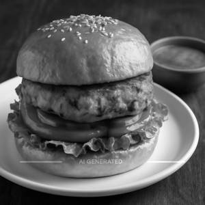 Paneer Tikka Burger