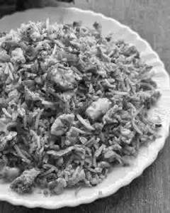 Burnt Garlic & Coriander Fried Rice  Egg