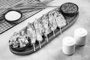 Coconut Lemon Chicken Skewers