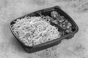 Veg Chowmein + Veg Manchurian
