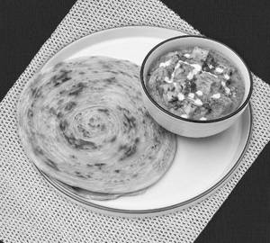 Laccha Paratha (2Pcs) + Paneer Masala