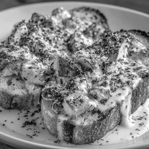 Chicken Garlic Bread