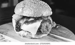 Crispy double burger