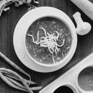 Veg Lung Fung Soup