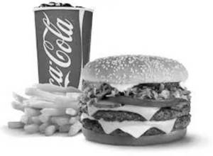 Econo Burger+ Fries+ Coke (COMBO)