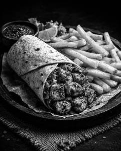 Tandoori Paneer Wrap
