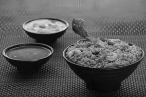 Chicken Biryani With Egg