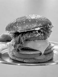 Veg double burger