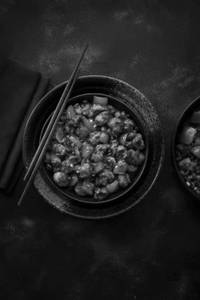 Mushroom Manchurian Dry