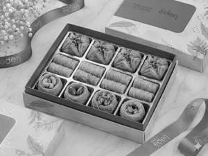 102 Assorted Baklawa Sweets 12 Pcs