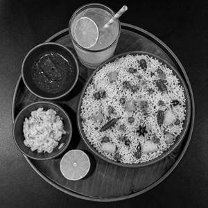 Vegetable Pulou + Fresh Lime