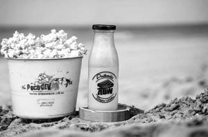 Caramel Popcorn Belgian Shake