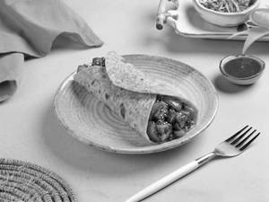 Chilly Paneer Wheat Wrap