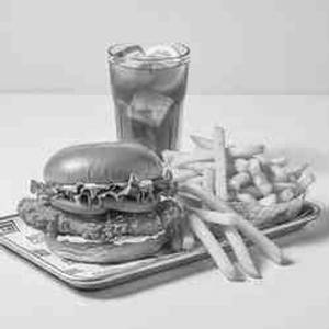 Combo-3 - Chicken Sandwich + Fries + Any Juice or Tea