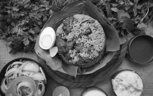 Donne chicken lollipop biryani