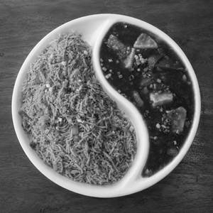 Chilly Paneer With Fried Rice