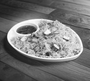 Burn Garlic Paneer Fried Rice