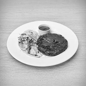 Bastogne - Lamb Patty & Spinach Ravioli