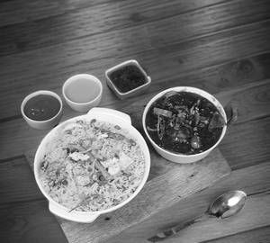 Chicken Noodles With Manchurian Gravy