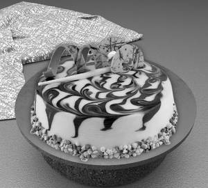 Fresh Cream Vancho Cake With Egg