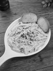 Cheese & Mushroom Pasta
