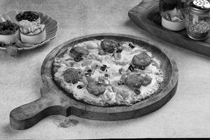 Corn Tikki Pizza ( Jain )