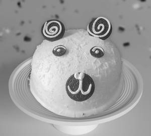 Eggless White Forest Cake [500 G]