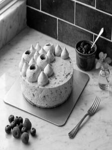 Mix Berry Eggless Cake