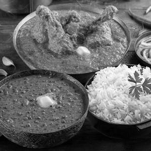 Butter Chicken + Dal Makhani + Rice Meal