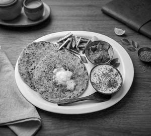 Bhindi Paratha [2 Pieces]